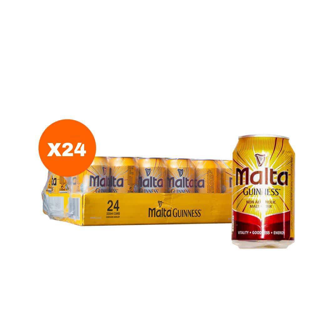 Malta Guiness Can 330Ml X 24 Carton-SurulereFoods